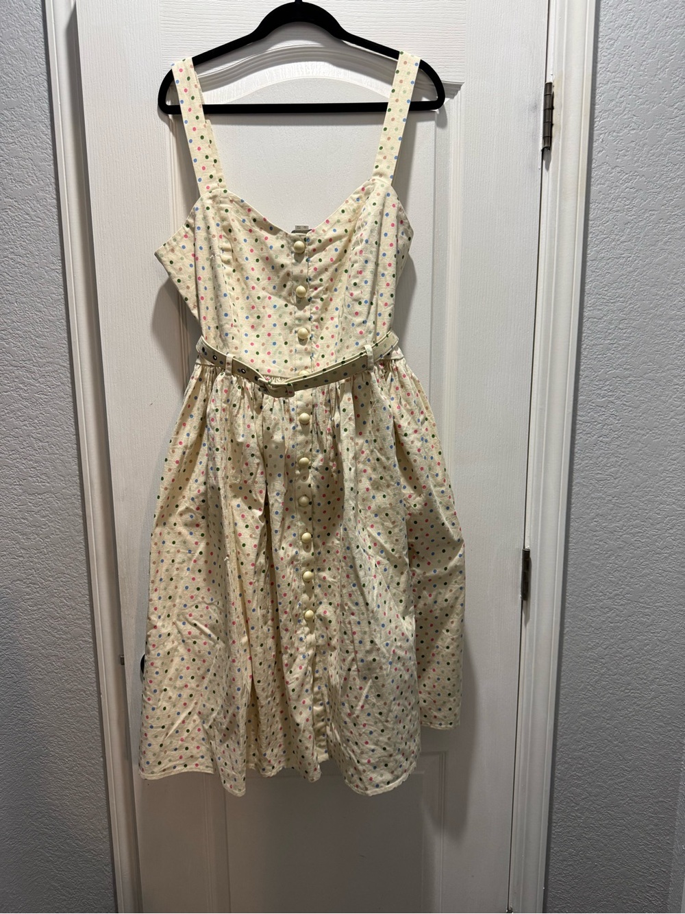 NWOT Collectif Vintage Cotton Sundress - 3X (UK 20) (SMALL FLAW SEE DESCRIPTION)